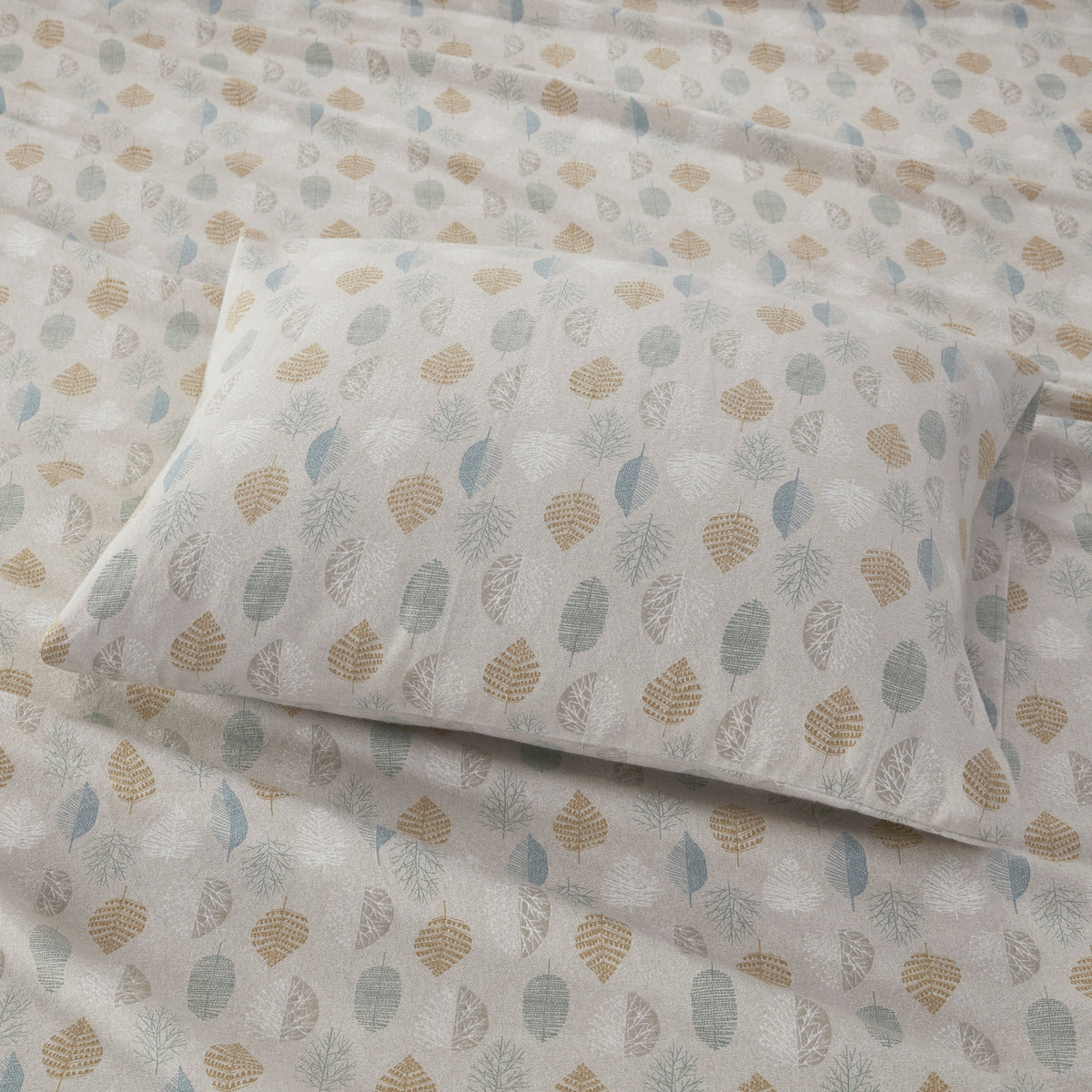 Cozy Cotton Flannel Printed Sheet Set