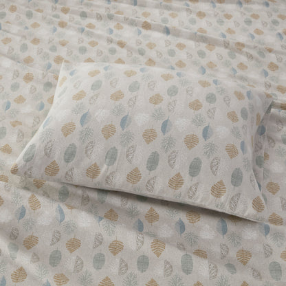 Cozy Cotton Flannel Printed Sheet Set