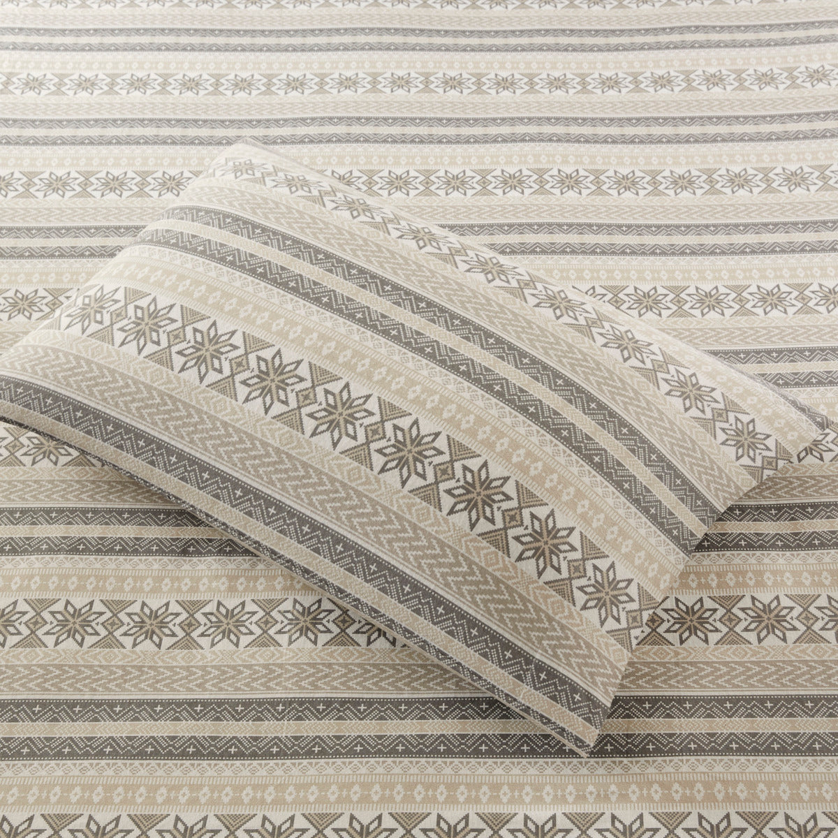 Cozy Cotton Flannel Printed Sheet Set