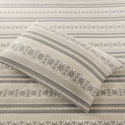 Cozy Cotton Flannel Printed Sheet Set