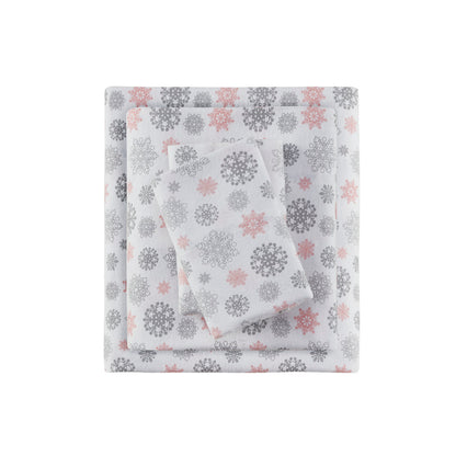 Cozy Cotton Flannel Printed Sheet Set