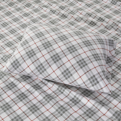 Cozy Cotton Flannel Printed Sheet Set