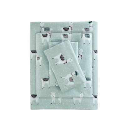 Cozy Cotton Flannel Printed Sheet Set