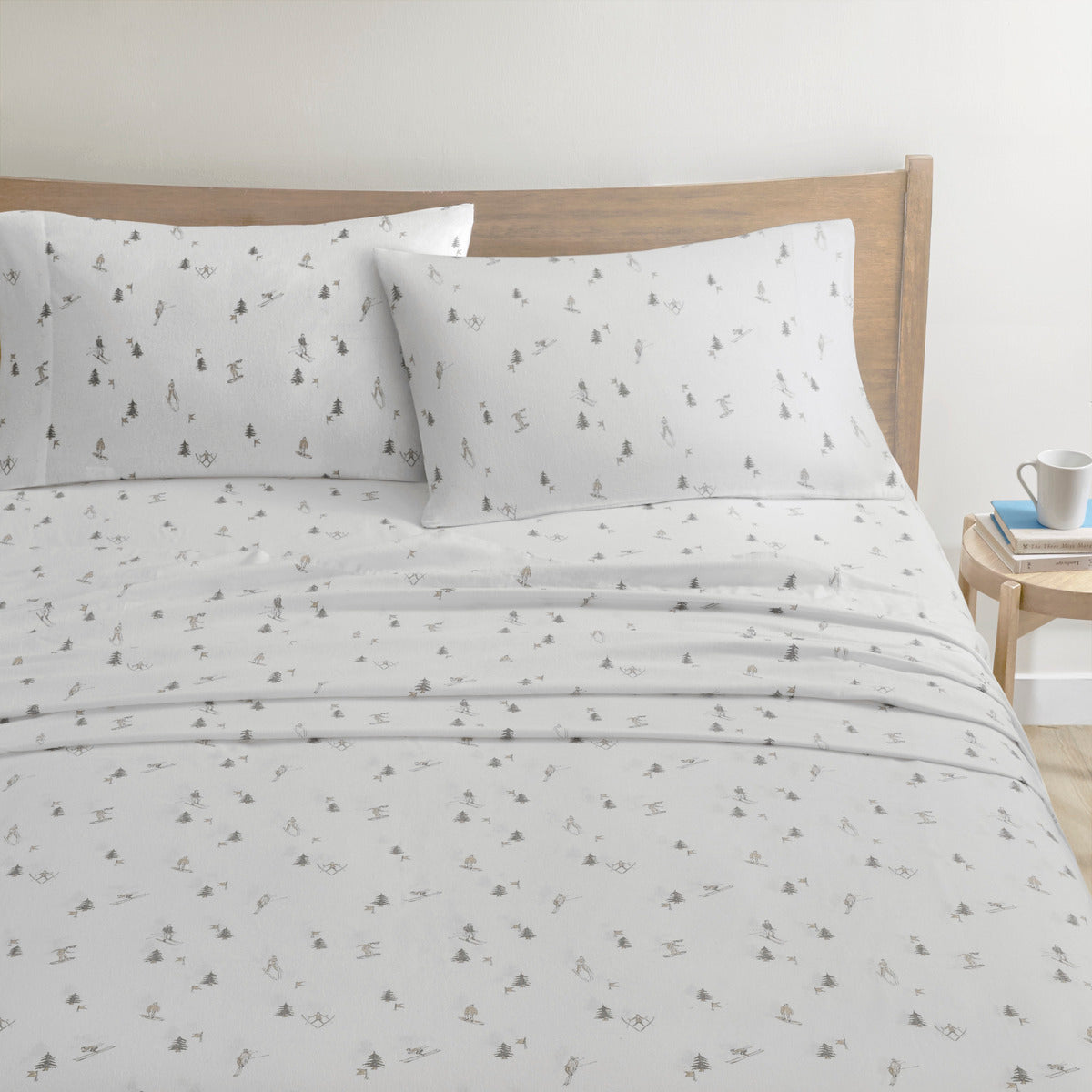 Cozy Cotton Flannel Printed Sheet Set