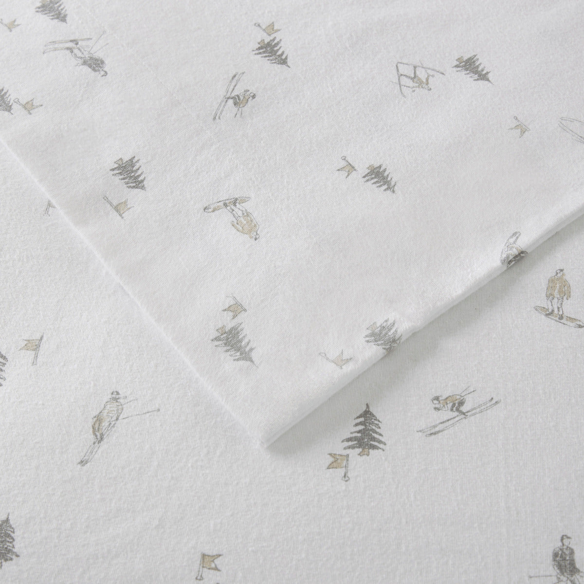 Cozy Cotton Flannel Printed Sheet Set