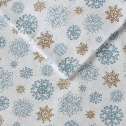 Cozy Cotton Flannel Printed Sheet Set