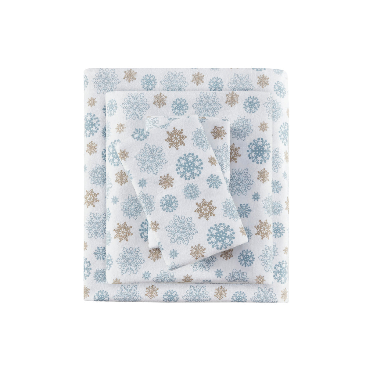 Cozy Cotton Flannel Printed Sheet Set