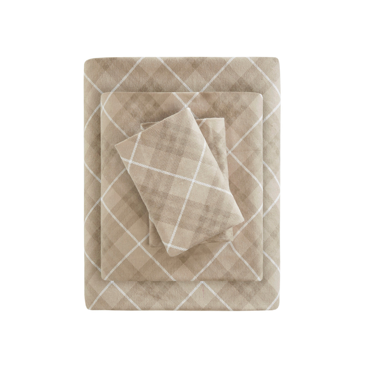 Cozy Cotton Flannel Printed Sheet Set
