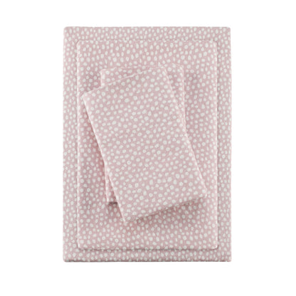 Cozy Cotton Flannel Printed Sheet Set
